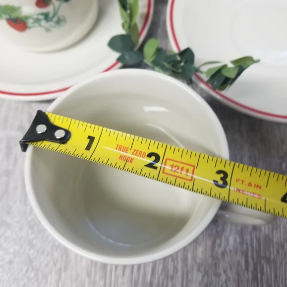 Rare Vintage Strawberry Mugs - Picture 9 of 9